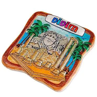 Didim Themed Myros Traditional Polyester Refrigerator Magnet - 2