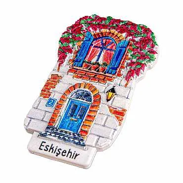 Toptan Myros Eskişehir Temalı Yöresel Polyester Magnet - 25