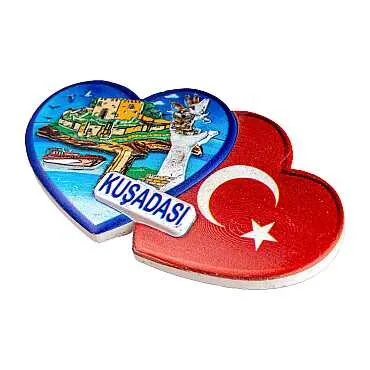 Kuşadası Temalı Myros Yöresel Polyester Magnet - 43