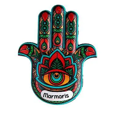 Marmaris Temalı Myros Yöresel Polyester Magnet - 55