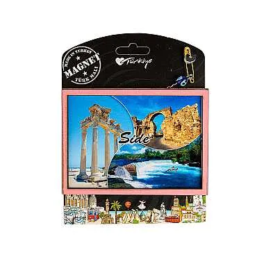 Side Themed Myros Carded Picture Refrigerator Magnet - 12