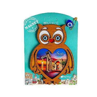 Side Themed Myros Carded Picture Refrigerator Magnet - 4