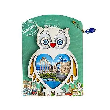 Side Themed Myros Carded Picture Refrigerator Magnet - 6