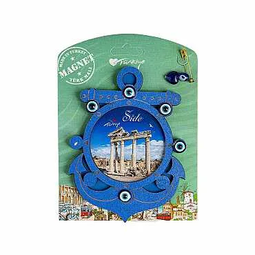 Side Themed Myros Carded Picture Refrigerator Magnet - 16