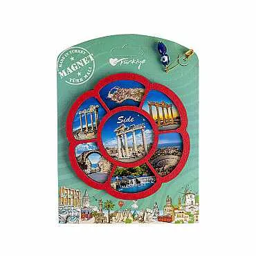 Side Themed Myros Carded Picture Refrigerator Magnet - 17