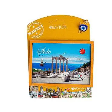 Side Themed Myros Carded Picture Refrigerator Magnet - 13