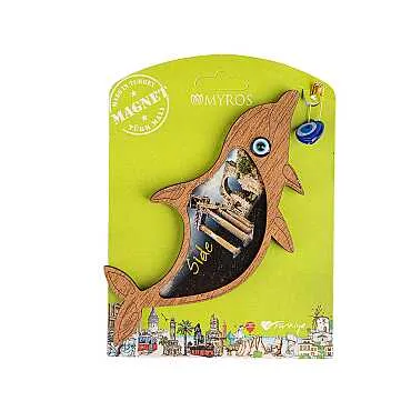 Side Themed Myros Carded Picture Refrigerator Magnet - 9