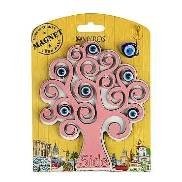 Side Temalı Myros Kartonetli Ahşap Magnet - 15
