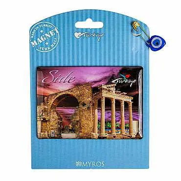 Alanya Themed Myros Carded Refrigerator Magnet - 7