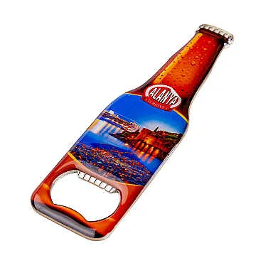 Alanya Temalı Myros Metal Bira Şişesi Açacak Magnet 130x39 mm - Standart - 2