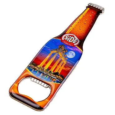 Side Temalı Myros Metal Bira Şişesi Açacak Magnet 130x39 mm - 7
