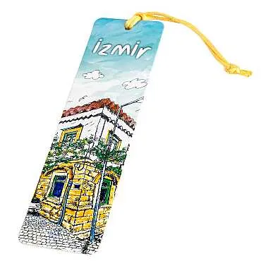 İzmir Temalı İPLİ KİTAP AYRACI - 9