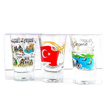 Üçlü Shot Bardak - Standart - 2