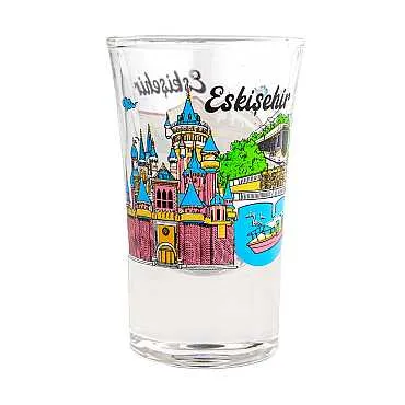 Eskişehir Temalı Baskılı Shot Bardak 45x70 mm