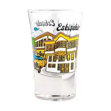 Eskişehir Temalı Baskılı Shot Bardak 45x70 mm - Standart - 2