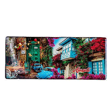 Altınoluk Temalı Myros Panaromik Magnet 120x50 mm