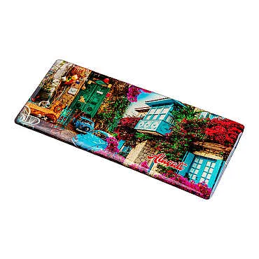 Altınoluk Temalı Myros Panaromik Magnet 120x50 mm - Standart - 2