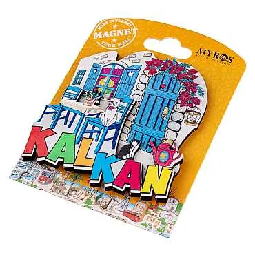 Kalkan Temalı Uv Baskılı Kartonetli Ahşap Magnet - 9