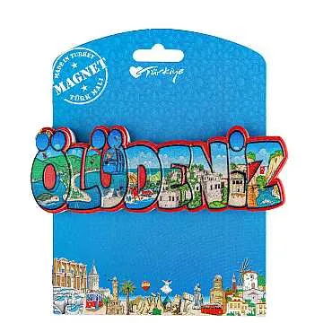 Fethiye Bölgesi Temalı Kartonetli Uv Polyester Magnet