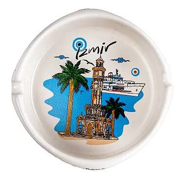 İzmir Temalı Yöresel Büyük Küllük 100*40 Mm