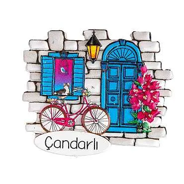 Çandarlı Temalı Myros Yöresel Polyester Magnet