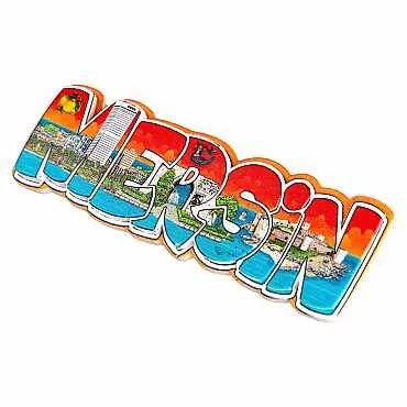 Mersin Temalı Myros Yöresel Polyester Magnet - 6