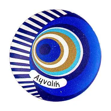 Ayvalık Temalı Polyester Taş Magnet