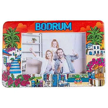 Bodrum Temalı MYROS UV POLYESTER FOTOĞRAF ÇERÇEVESİ