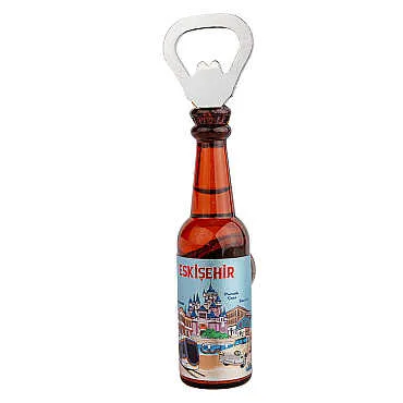 Eskişehir Temalı Metalize Şişe Açacak Magnet - 7