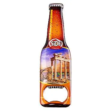 Side Temalı Myros Metal Bira Şişesi Açacak Magnet 130x39 mm - 6