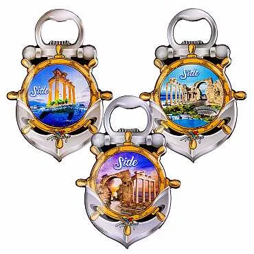 Side Temalı Myros Metal Çapa Açacak Magnet 105x72 mm - 2