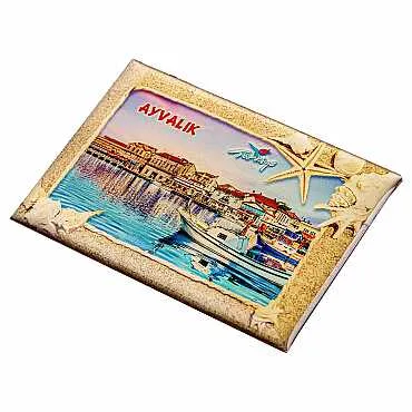 Ayvalık Temalı Myros Dikdörtgen Magnet 80x55 cm - 3