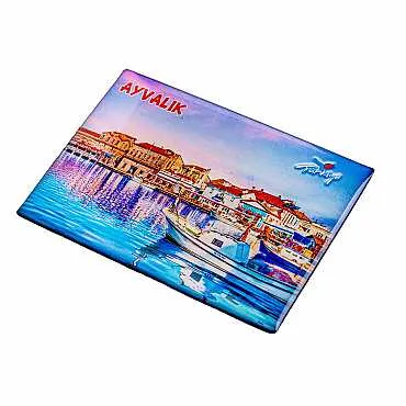 Ayvalık Temalı Myros Dikdörtgen Magnet 80x55 cm - 4