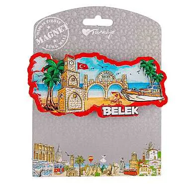 Belek Temalı Kartonetli Uv Polyester Magnet - 3