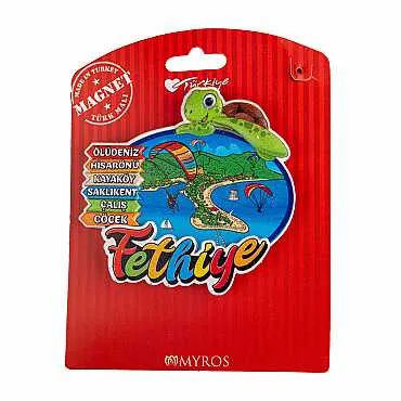 Fethiye Bölgesi Temalı Kartonetli Uv Polyester Magnet - 8