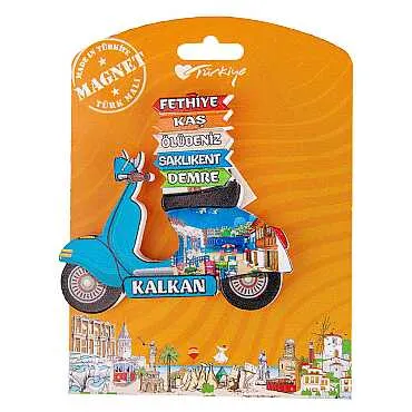 Kalkan Temalı Kartonetli Uv Polyester Magnet - 12