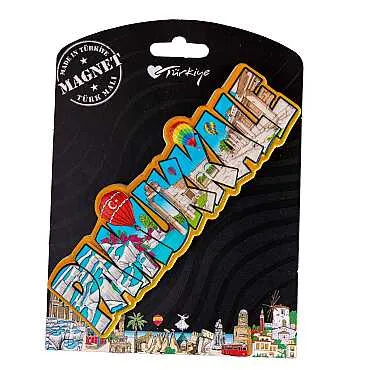Pamukkale Temalı Kartonetli Uv Polyester Magnet - 9