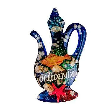 Fethiye Bölgesi Temalı Şeffaf Polyester Magnet - 5