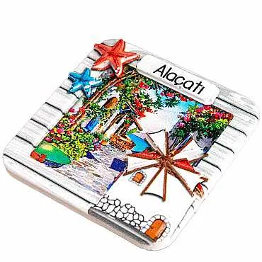 Altınoluk Temalı Myros Yöresel Polyester Magnet - 20