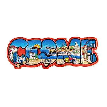 Çeşme Temalı Myros Yöresel Polyester Magnet - 4