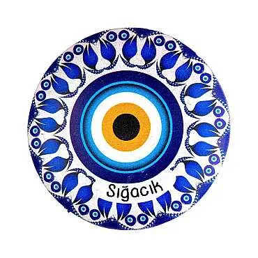 Sığacık Temalı Polyester Taş Magnet - 4
