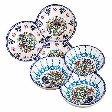 SAMUR ÜÇLÜ ORTA YUVARLAK ÇEREZLİK (18 CM) - 2