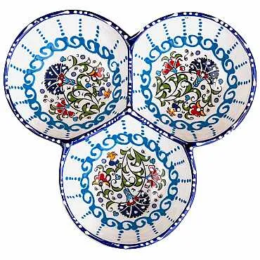 SAMUR ÜÇLÜ ORTA YUVARLAK ÇEREZLİK (18 CM) - 5