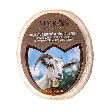 135 Gr Keçi Sütü Özlü Süngerli Sabun