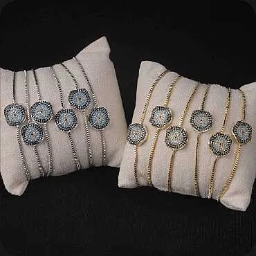 Zircon Bracelet Model 3 - Standart - 8