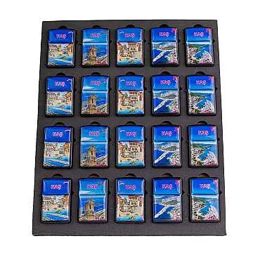 Kaş Temalı Myros Benzinli Çakmak