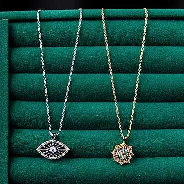 Zircon Necklace Model 4 - Standart - 2