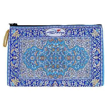 Turkish Woven Make Up Purse 215x140x10 mm - Standart - 5
