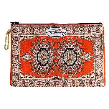 Turkish Woven Make Up Purse 215x140x10 mm - Standart - 9