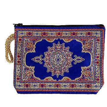 Turkish Woven Make Up Purse 125x175x35 mm - Standart - 6